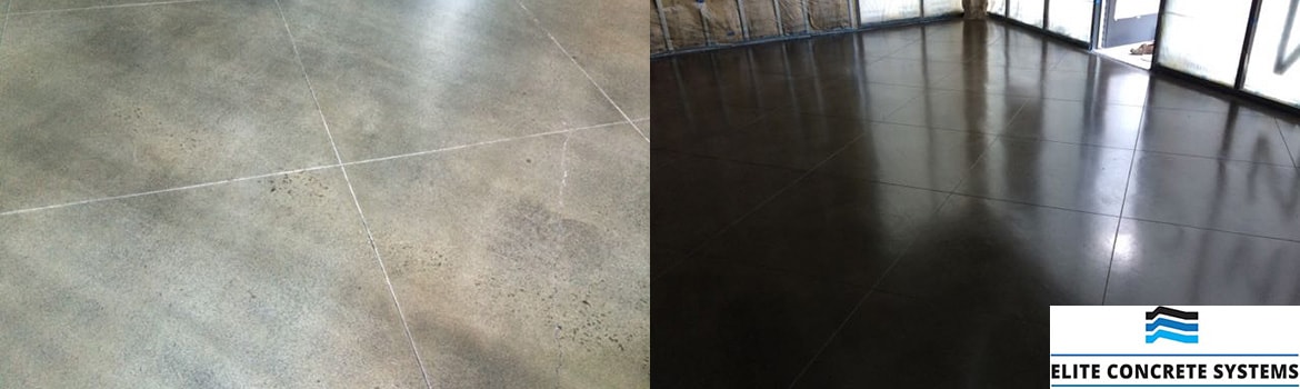polished concrete floor result example