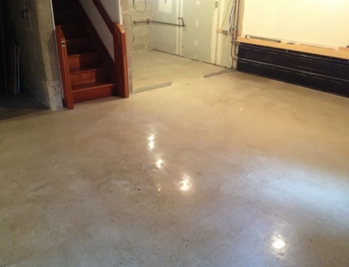 Polished Concrete Basement Floor – Ridgefield