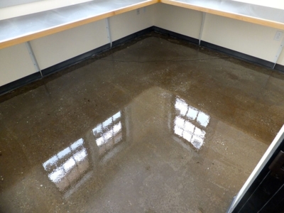 hotchkiss school polished concrete floor