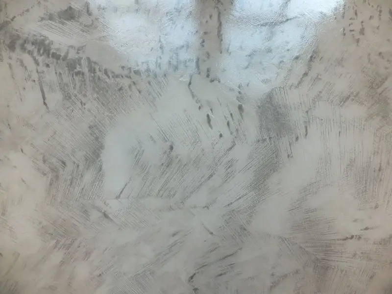 venetian plaster style floor
