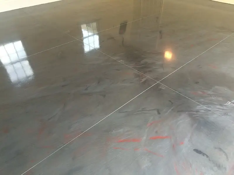 Metallic Epoxy Garage Floor – Ridgefield CT
